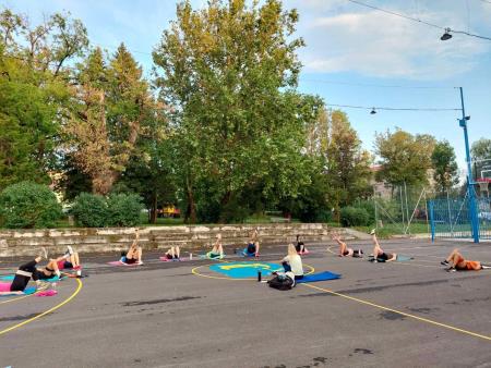 Športne delavnice v parku